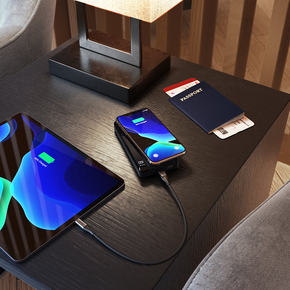 USB-C 10,000mAh Wireless Power Bank Ultimate - with Fast Charging