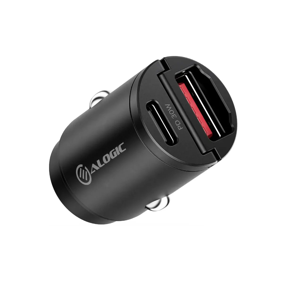 Buy 30W Rapid Power Mini Car Charger with USB C and USB A Online
