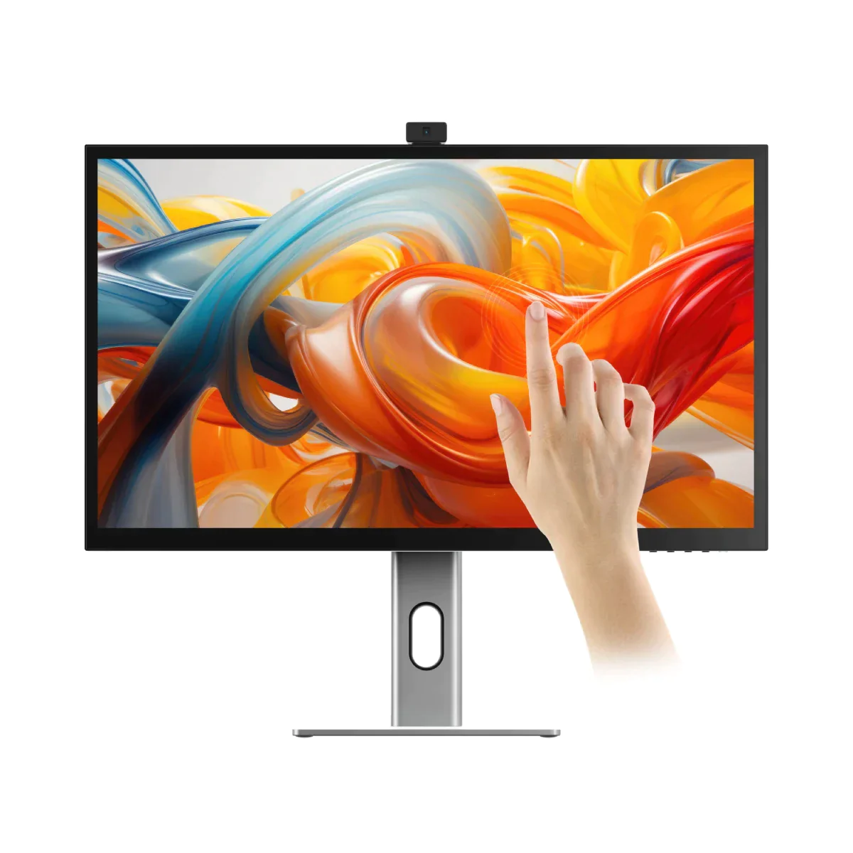 CLARITY 27” UHD 4K Monitor + Clarity Pro Touch 27" UHD 4K Monitor with 65W PD, Webcam and Touchscreen + Thunderbolt 4 BLAZE Docking Station