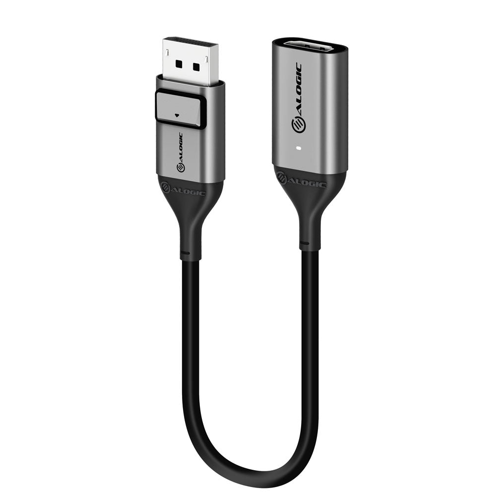 Adaptateur DisplayPort Vers HDMI 8K@60Hz / 4K@120Hz - DisplayPort 1.4 Vers HDMI 2.1 - Compatible PC, GPU, Moniteur, Projecteur