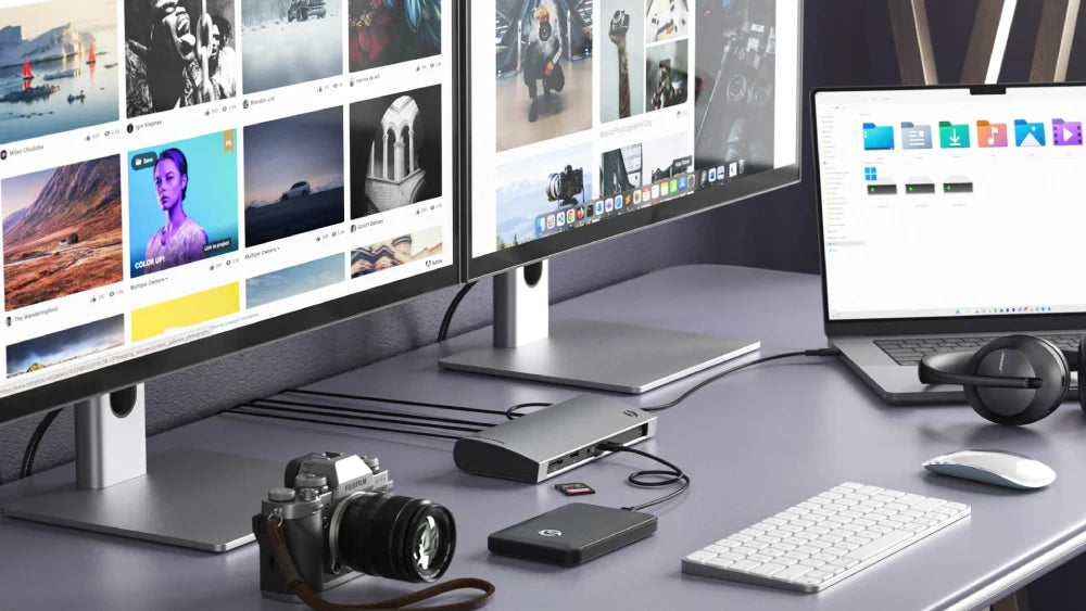 How to Connect Dual Monitors to a Laptop Docking Station