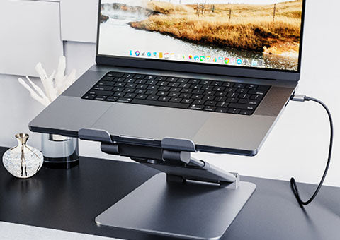 The best laptop stands for healthy and productive work at home or in the office_1