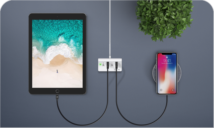 Ever had to fight over who can charge their phone? Grab the 4 in one USB charger and charge freely_1