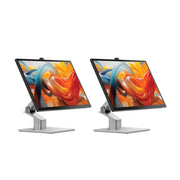 Clarity Fold Touch 27" 4K UHD Monitor with 65W Power Delivery, Webcam, Touchscreen & Fold Stand (Pack of 2)