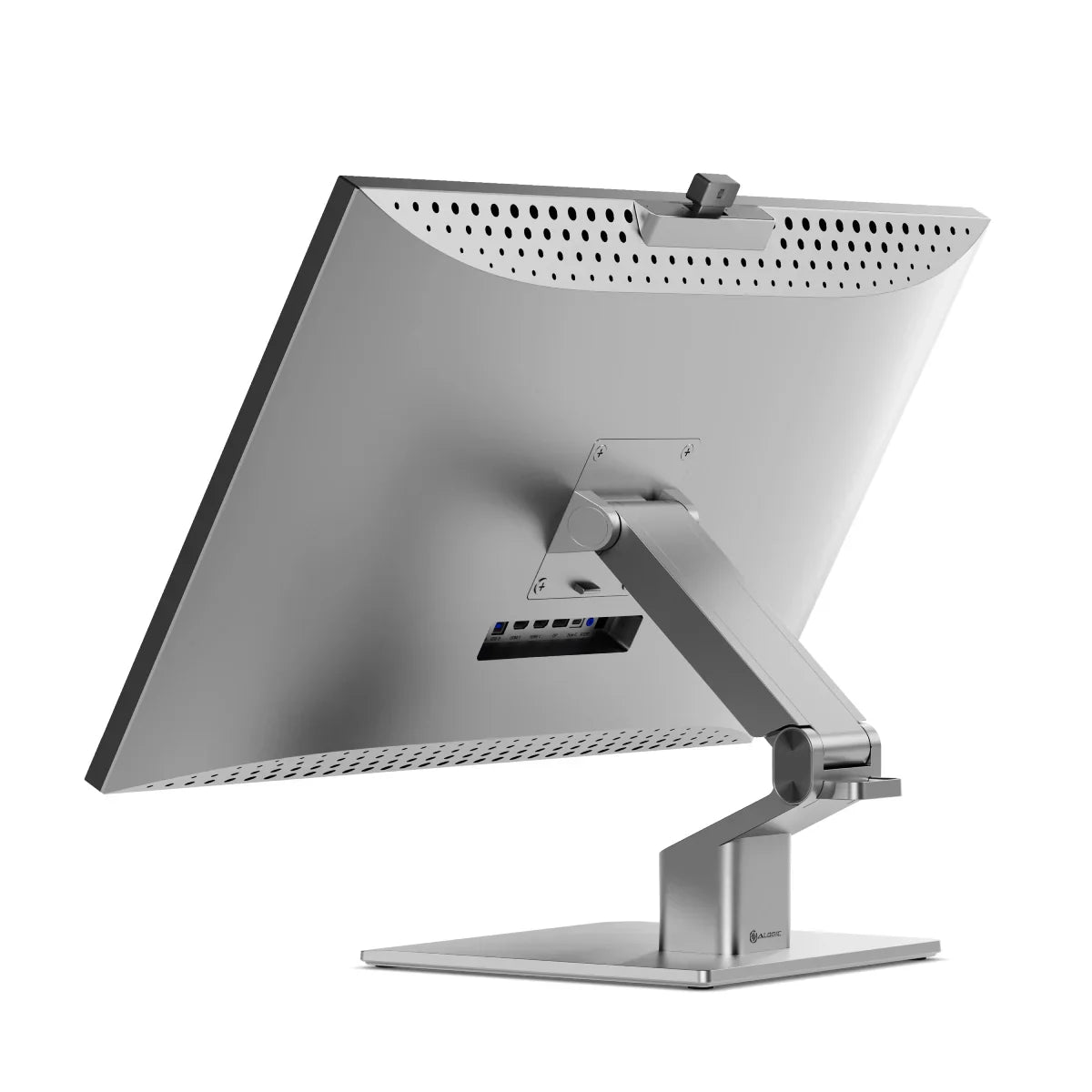 Clarity Fold Touch 32" 4K UHD Monitor with 65W Power Delivery, Webcam, Touchscreen & Fold Stand (Pack of 2) + Dual 4K Universal Docking Station - DisplayPort Edition