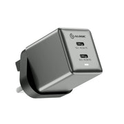 Dual USB-C Rapid Power 45W Cube GaN Charger