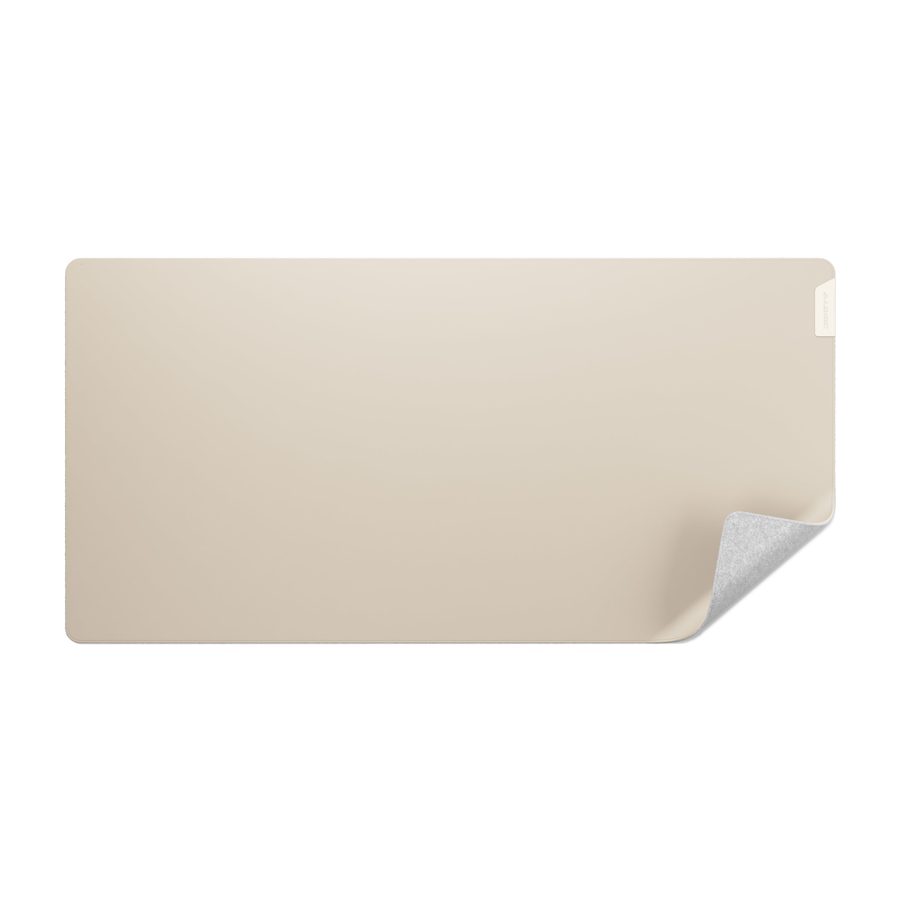Duo Reversible Desk Mat with Premium Felt and Vegan Leather