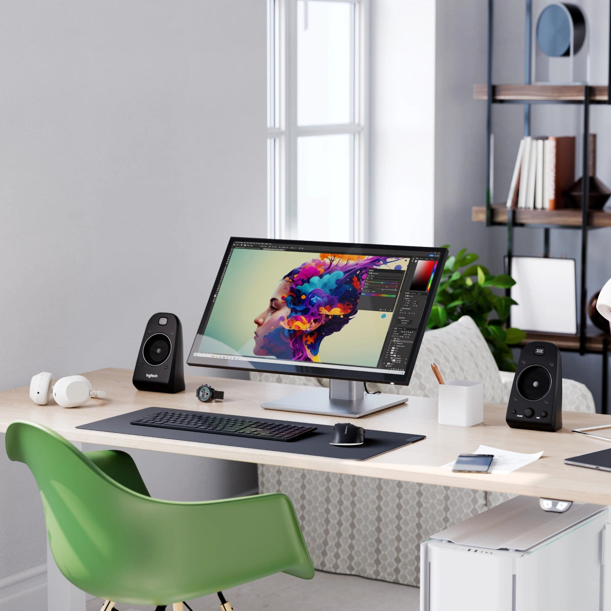 Clarity 5K Fold Touch 27" UHD Monitor with USB-C Power Delivery and Touchscreen