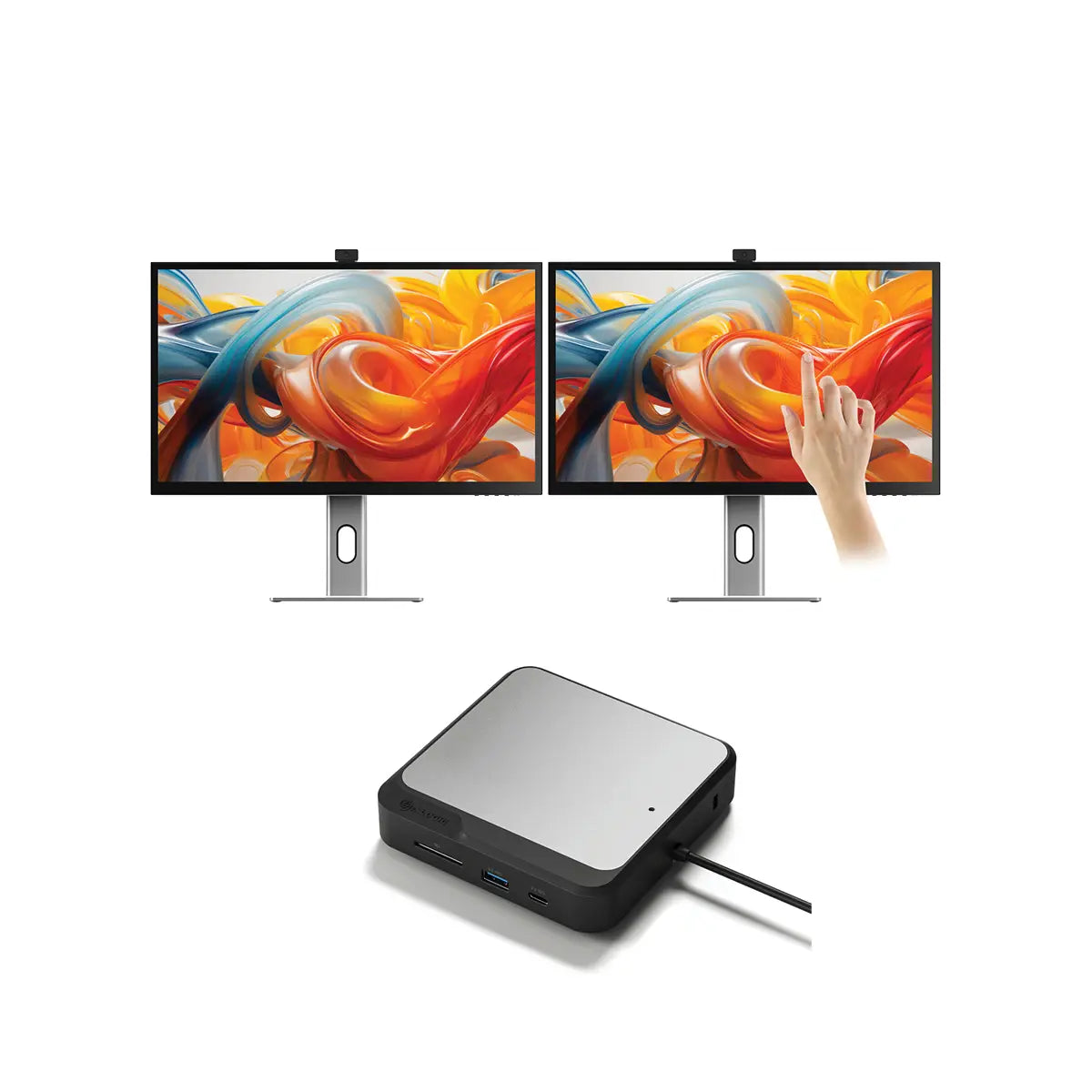 clarity-pro-touch-27-uhd-4k-monitor-with-65w-pd-webcam-and-touchscreen-pack-of-2-dual-4k-universal-docking-station-displayport-edition_1