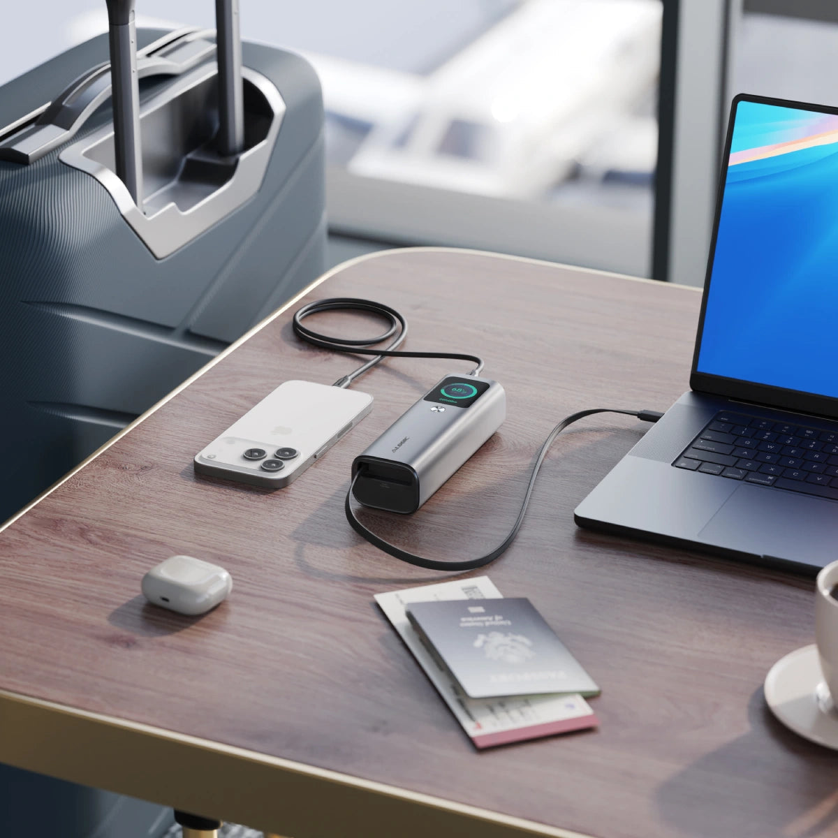 Retract Max 20,000mAh Power Bank with 165W Laptop Charging