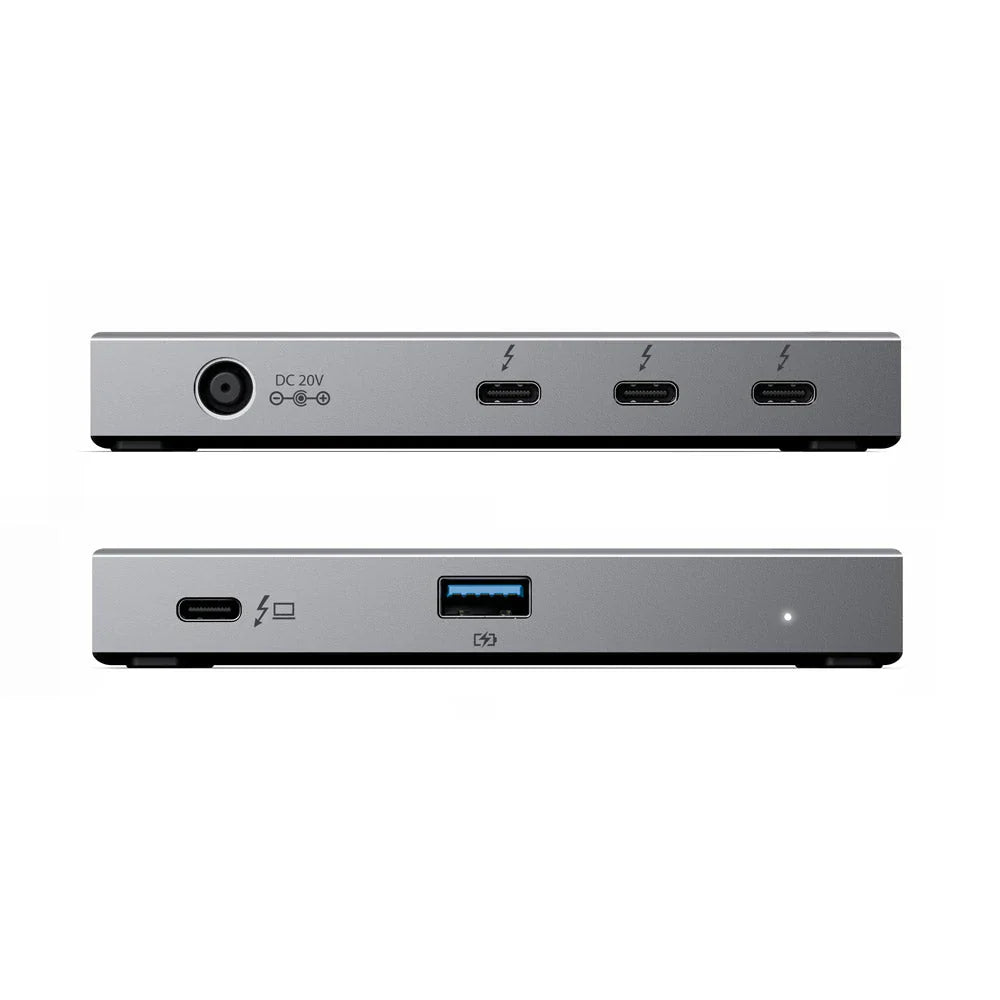 Clarity Fold Touch 32" 4K UHD Monitor with 65W Power Delivery, Webcam, Touchscreen & Fold Stand + Thunderbolt 4 BLAZE Hub