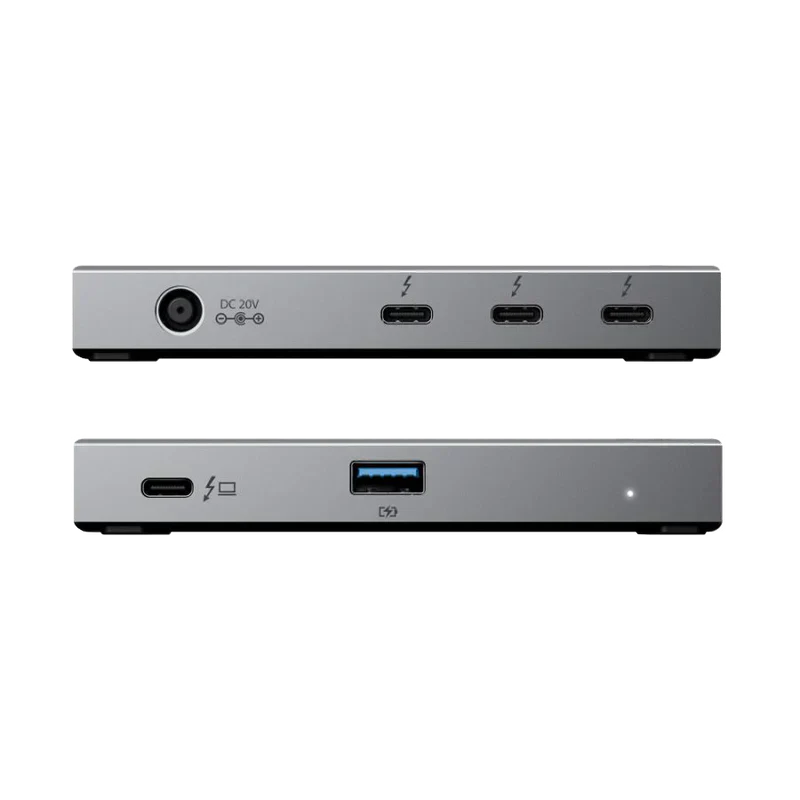 Clarity Fold Touch 32" 4K UHD Monitor with 65W Power Delivery, Webcam, Touchscreen & Fold Stand + Thunderbolt 4 BLAZE Hub