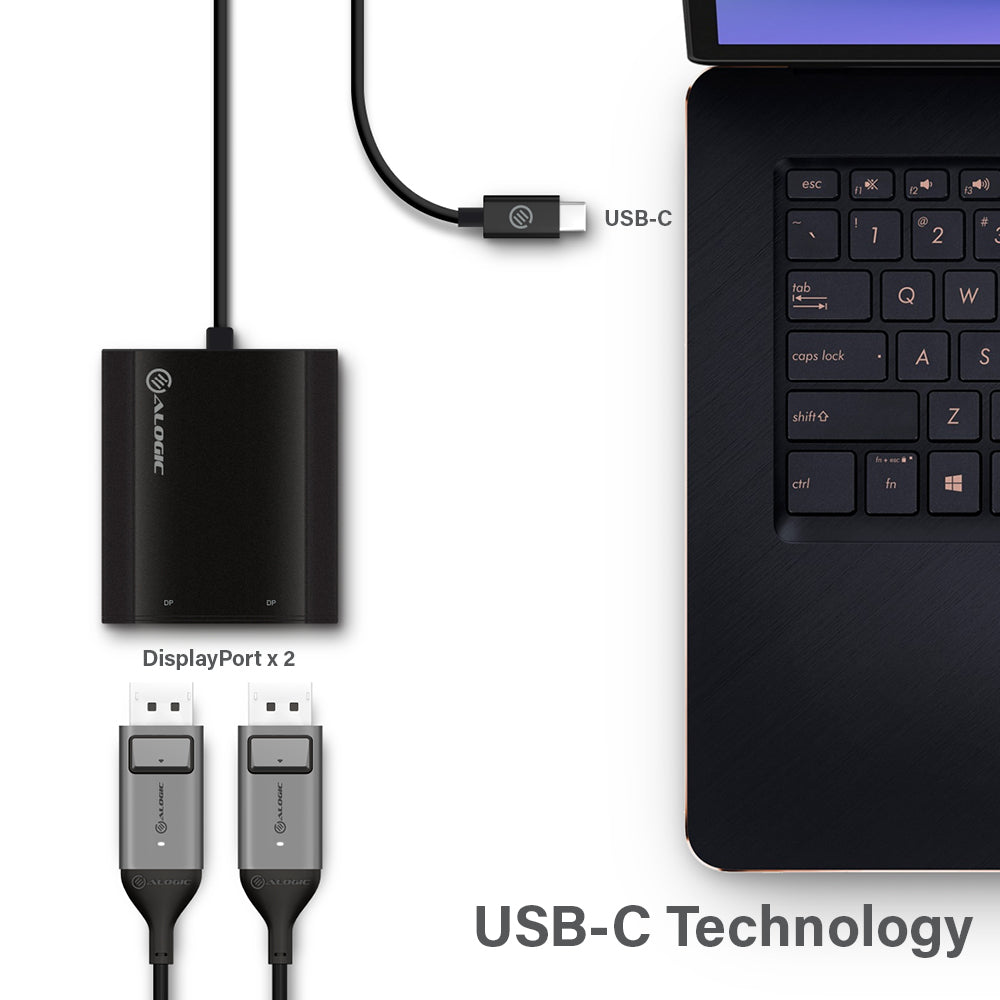 Adattatore C2G USB-C A DisplayPort 4K@30Hz: Cavo Integrato 1.82m, Plug And Play Per Laptop